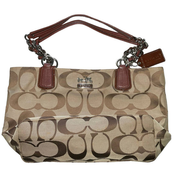 Coach Chelsea Signature Tote Bag Purse Style 18738 - Picture 14 of 16